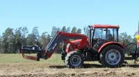 Захват на фронтальные погрузчики для силоса Metal-Fach 1500 мм, 2 цилиндра